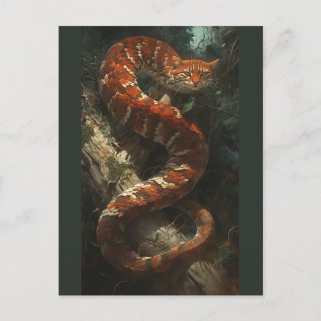 Tatzelwurm vykort (Framsida)