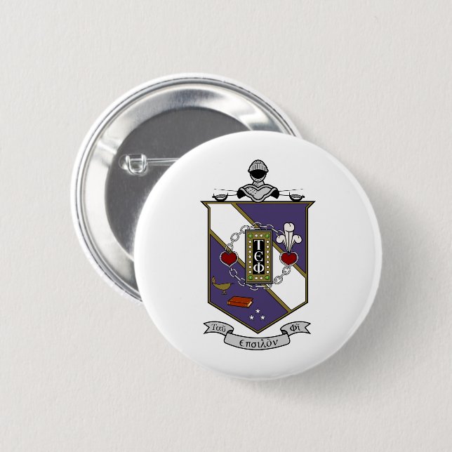 Tau Epsilon Phi Tau-vapen Knapp (Framsida & baksida)