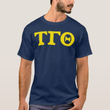 Tau Gamma Theta Brev T-Shirt - flottan