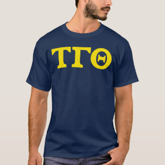 Tau Gamma Theta Brev T-Shirt - flottan