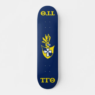 Tau Gamma Theta Skateboard - flottan w/ Vapensköld