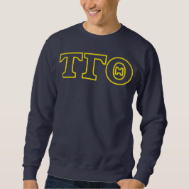 Tau Gamma Theta Sweatshirt - Gult kontur