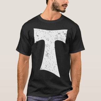 Tau Kor Franciscan Saint Anthonys Kor katolik T Shirt