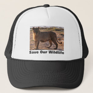 Tau Spara Vår Wildlife Hat Truckerkeps