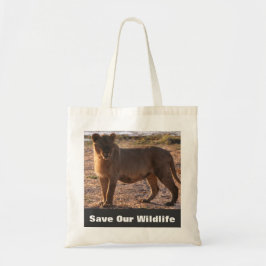 Tau Spara Vår Wildlife Tote Bag Tygkasse
