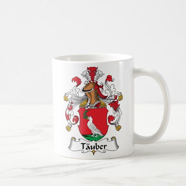 Tauber familjvapensköld kaffemugg (Höger)
