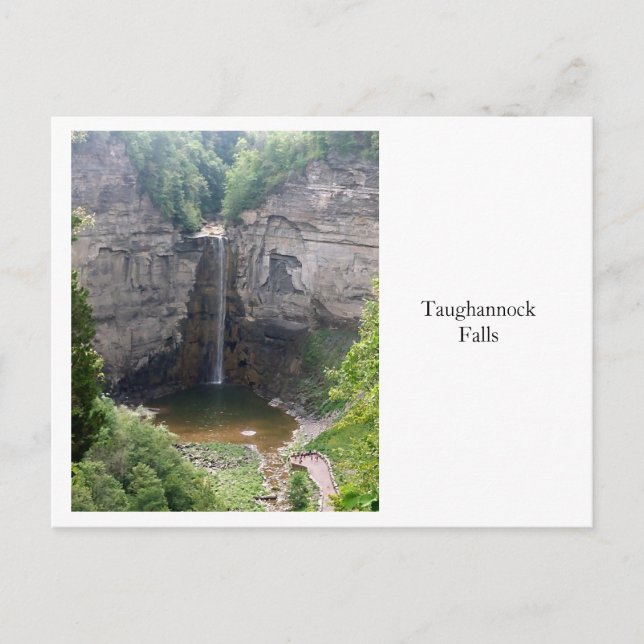Taughannock Falls 2 vykort (Framsida)