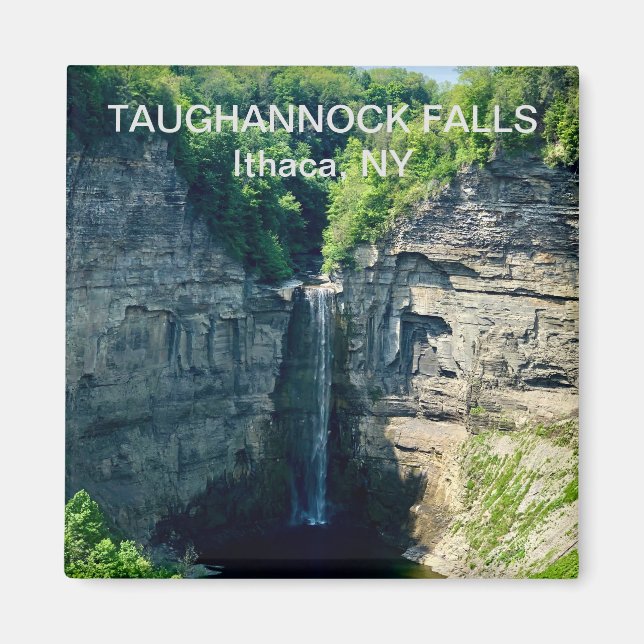 Taughannock Falls, Ithaca NY Magnet (Framsidan)