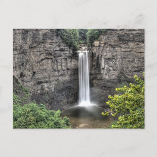 Taughannock Falls, New York Vykort (Framsida)