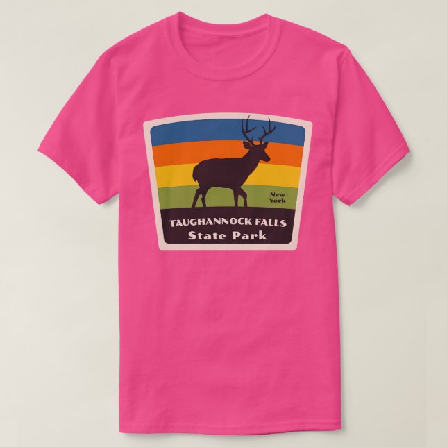 Taughannock Falls State Park New York Roaming Hjor T Shirt (Design framsida)