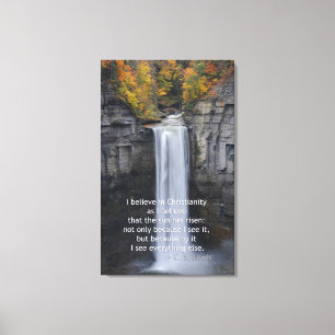 Taughannock Falls, Ulysses, NY Canvastryck