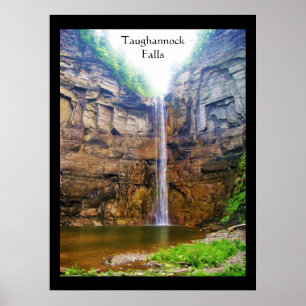 TAUGHANNOCK FALLS-utskrift Poster