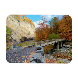Taughannock nedgångdelstatspark magnet