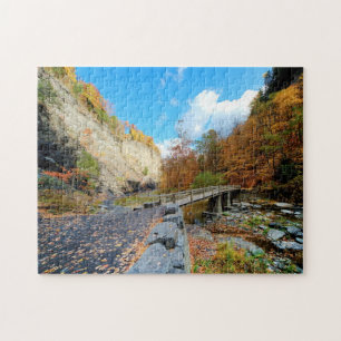 Taughannock nedgångdelstatspark pussel