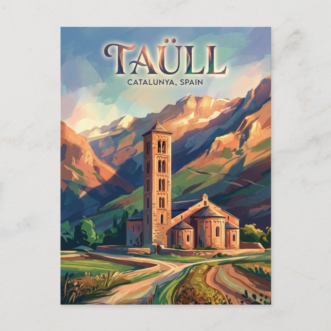 Taüll Spanien Vykort (Framsida)