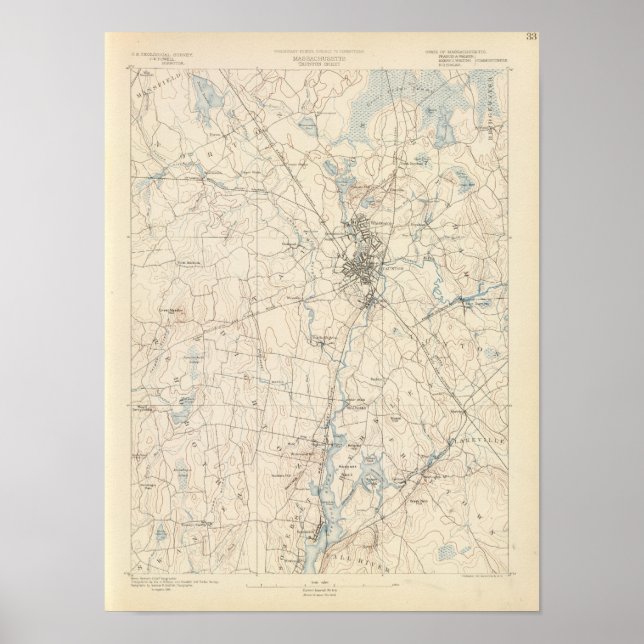 Taunton, Massachusetts Poster (Framsidan)