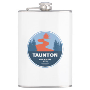 Taunton Vild och Scener River Massachusetts Fickplunta