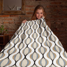 Taupe Beige Tan Grått White Black Ogee Vågar