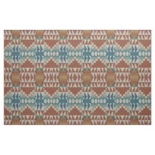 Taupe Blue Teal Burnt Orange Brown Ethnic look Tyg