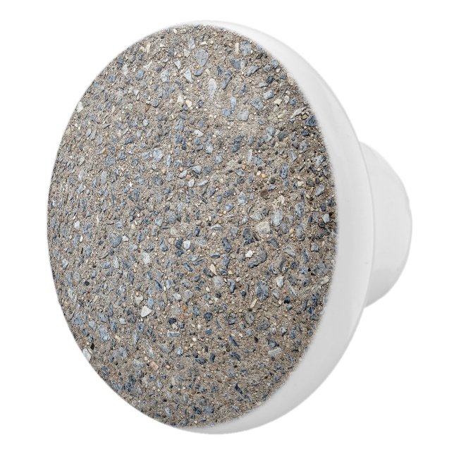 Taupe Concreement Blue Aggregate Sidepromenate Knopp (Höger)