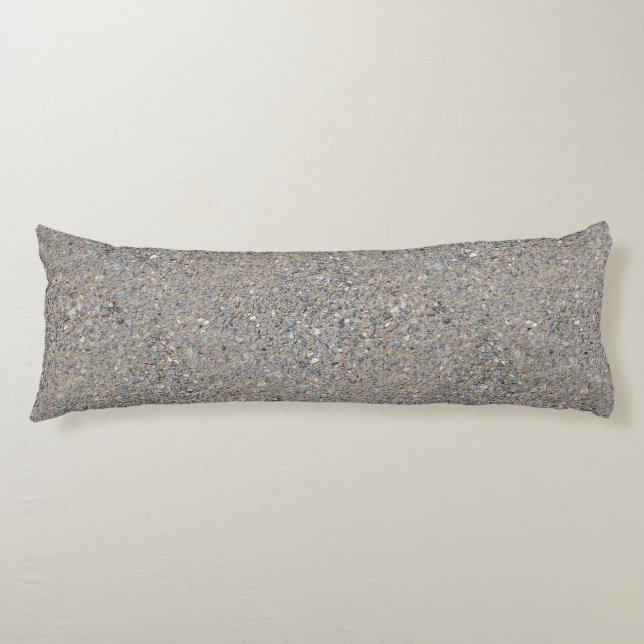 Taupe Concreement Blue Aggregate Sidepromenate Kroppskudde (Framsidan)