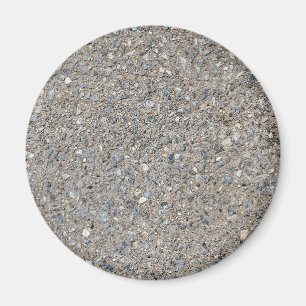 Taupe Concreement Blue Aggregate Sidepromenate Magnet