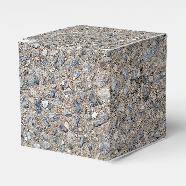 Taupe Concreement Blue Aggregate Sidepromenate Presentaskar (Framsidan Sidan)