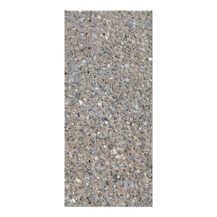 Taupe Concreement Blue Aggregate Sidepromenate Reklamkort