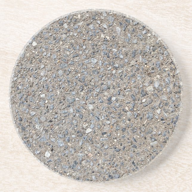 Taupe Concreement Blue Aggregate Sidepromenate Underlägg (Framsidan)
