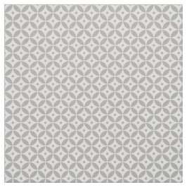 Taupe Geometric Circles Mönster Shippo. Kustvatten Tyg