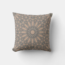 Taupe & Grått Alhambra Geometric Mönster
