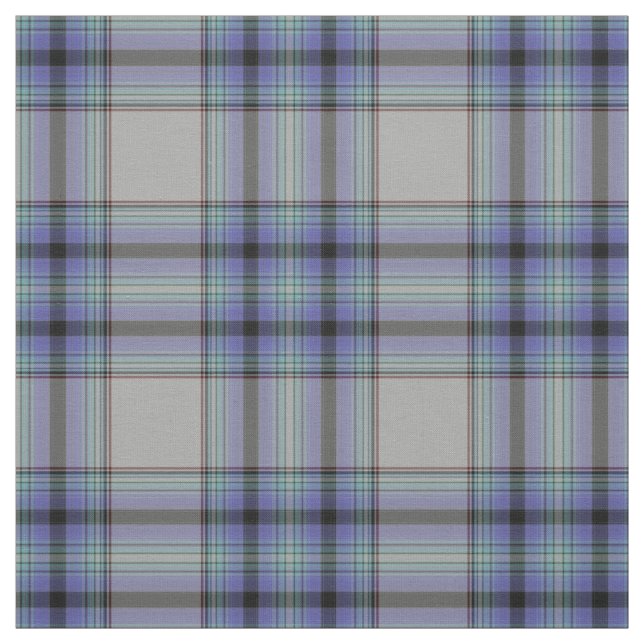 Taupe Grått Charcol Lila Tartan Play Tyg (Provkarta)