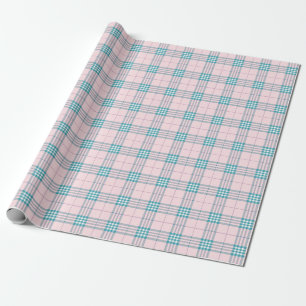 Taupe Grått och Cream Bra Tartan Play Presentpapper