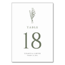 Taupe-Grönten: Minimalistisk Blommigt Bouquet Bröl