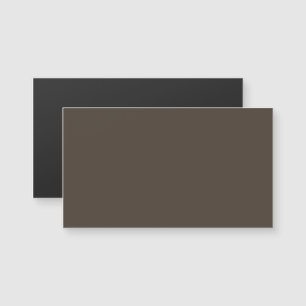 Taupe Magnetisk Visitenkort