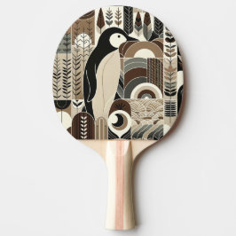 Taupe Mocha Ivory Penguin i skogsplanteringarna i Pingisracket