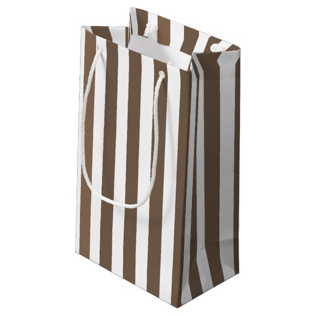 Taupe och white candy rand (Baksidan Vinklad)