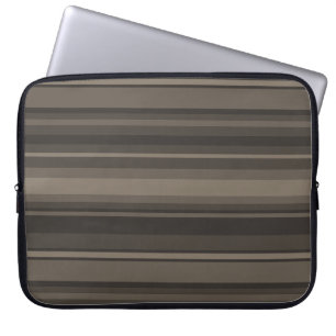 Taupe rand laptop fodral