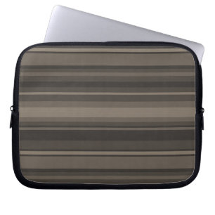Taupe rand laptop fodral