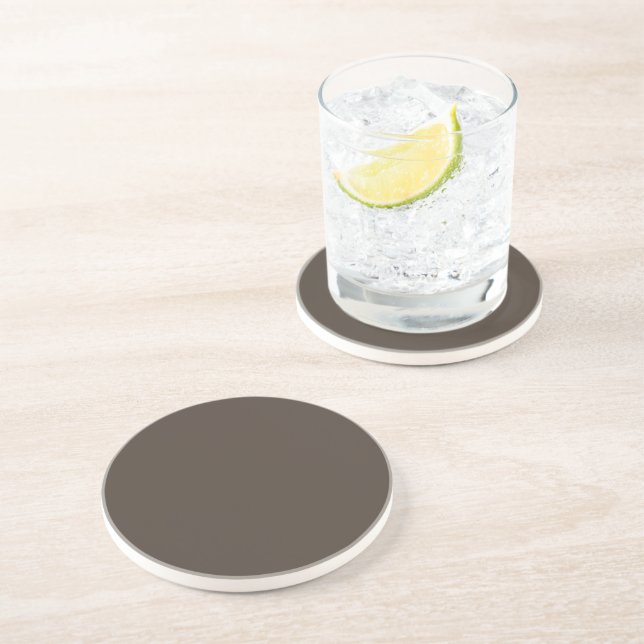 Taupe Sandstens Coaster Underlägg Sandsten (Sidan)