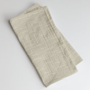 Taupe Swirls Kökshandduk