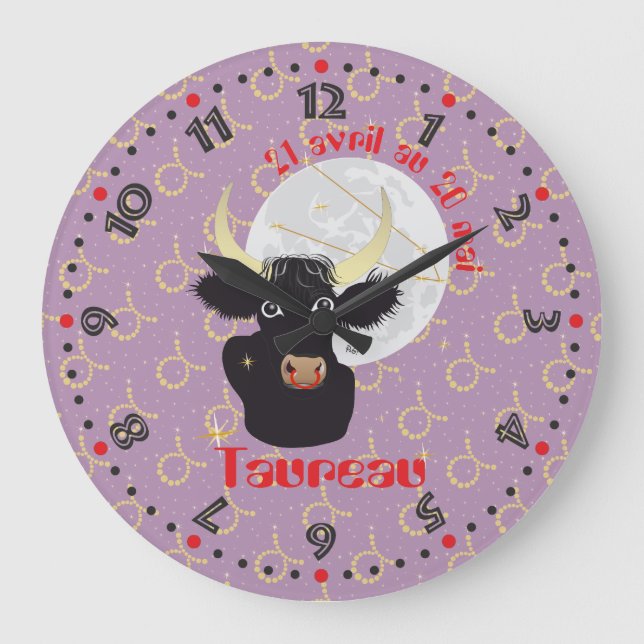 Taureau 21 avril au 20 mai Horloges Stor Klocka (Framsida)