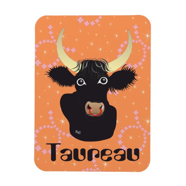 Taureau 21 avril au 20 mai Premium Flexi Magnet (Vertikal)