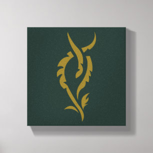 TAURIEL™ Blommigt Symbol Canvastryck