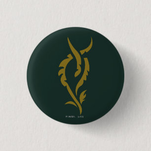 TAURIEL™ Blommigt Symbol Knapp