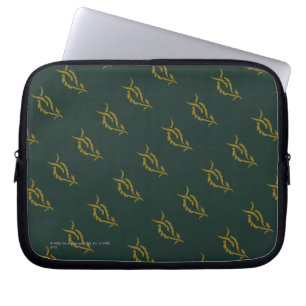 TAURIEL™ Blommigt Symbol Laptop Sleeve