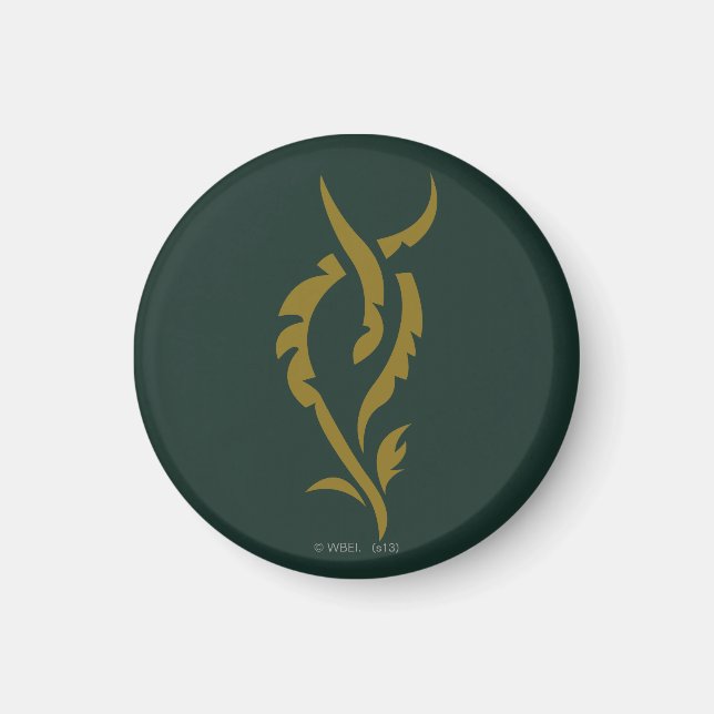 TAURIEL™ Blommigt Symbol Magnet (Framsidan)
