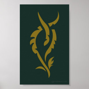 TAURIEL™ Blommigt Symbol Poster