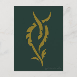 TAURIEL™ Blommigt Symbol Vykort