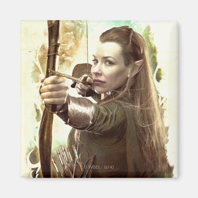 TAURIEL™ Dotter till Mirkwood Magnet (Framsidan)